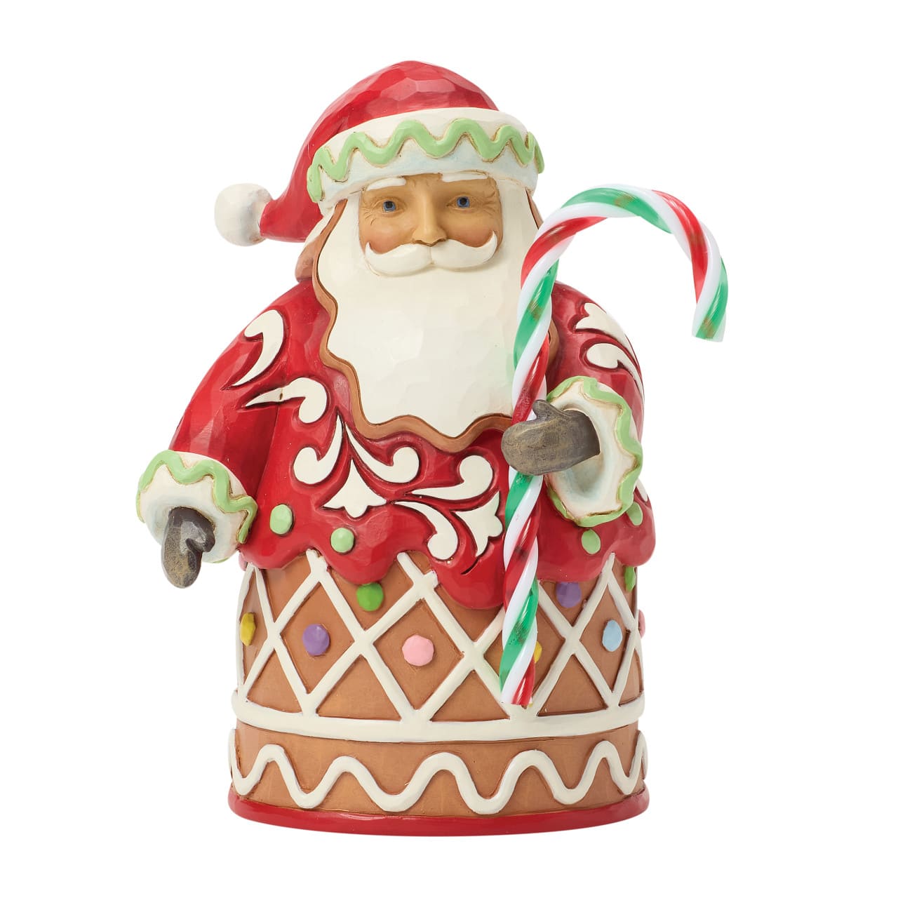 Candy Cane Delight Santa - Weihnachtsmann Minifigur 6019374 - Jim Shore Heartwood Creek
