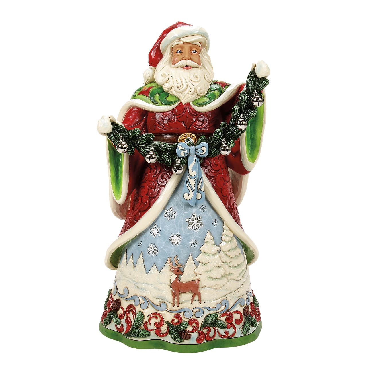Clause for Celebration Santa XL - Weihnachtsmann mit Glocken - Heartwood Creek by Jim Shore 6017000 Clause for Celebration Santa XL - Weihnachtsmann mit Glocken - Heartwood Creek by Jim Shore 6017000