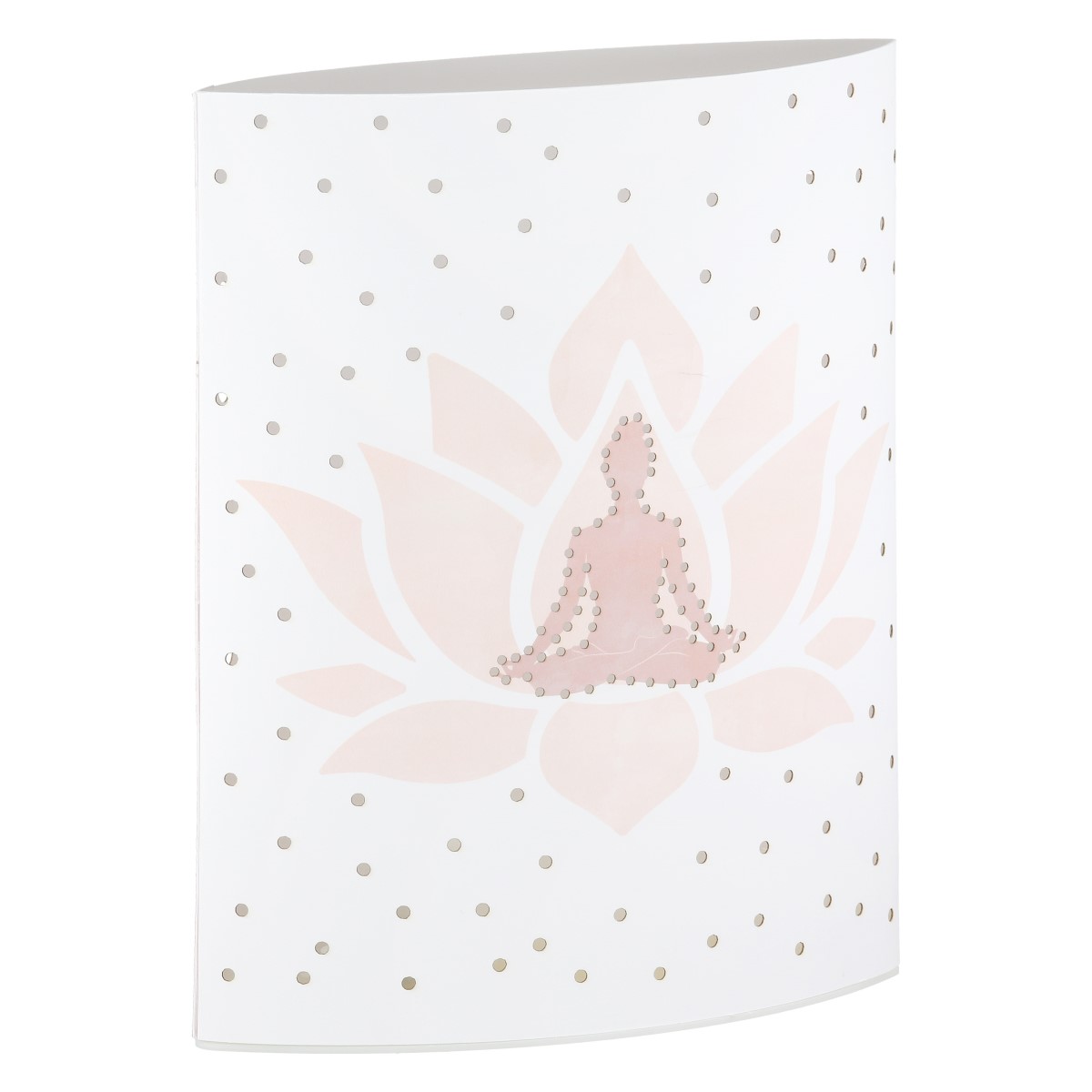 Tischlampe Namaste Lotusblüte - Dekolampe / 55714 Gilde LED Stimmungslicht Dekoleuchte Wohlfühllicht Yoga