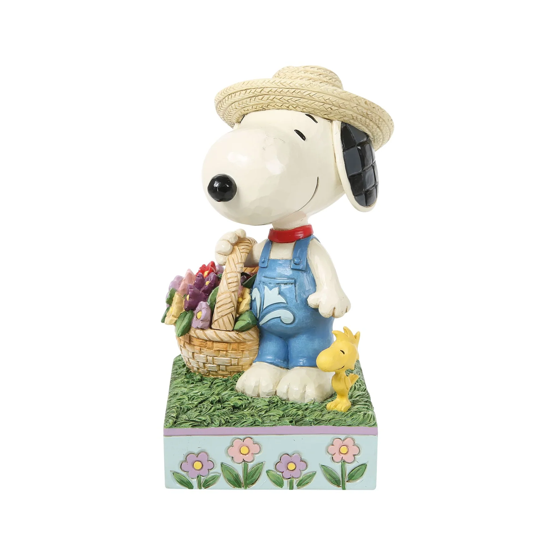 Petals of Joy - Snoopy mit Blumenkorb / Flower Basket 6019596 Jim Shore Peanuts Snoopy Figur