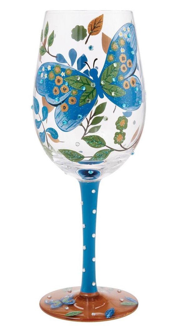 Gartenzauber - Garden Butterfly - Garten-Schmetterling - Lolita Weinglas 6016969 Gartenzauber - Garden Butterfly - Garten-Schmetterling - Lolita Weinglas 6016969