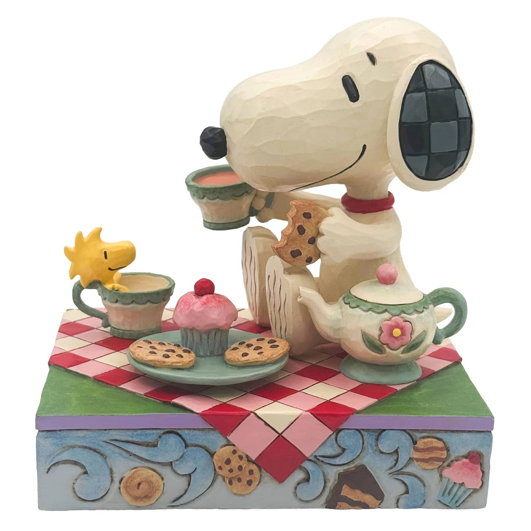 Brew-tea-ful Afternoon - Snoopy Tea and Sweets 6019604 Jim Shore Peanuts Snoopy Figur
