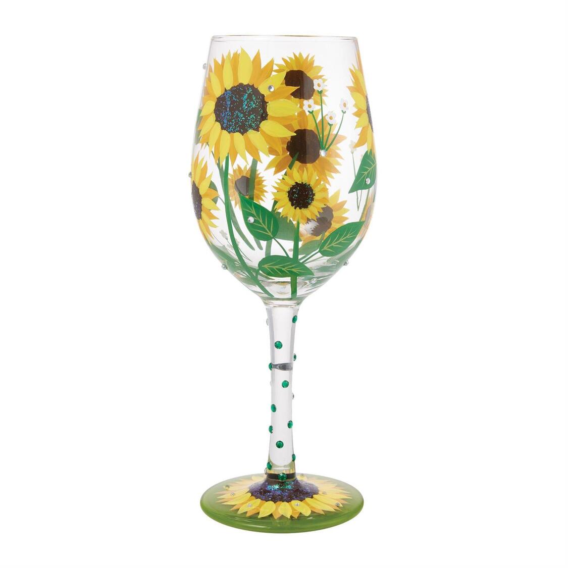 Gartenzauber - Sunflowers - Sonnenblumen Lolita Weinglas 6016975 Gartenzauber - Sunflowers - Sonnenblumen Lolita Weinglas 6016975