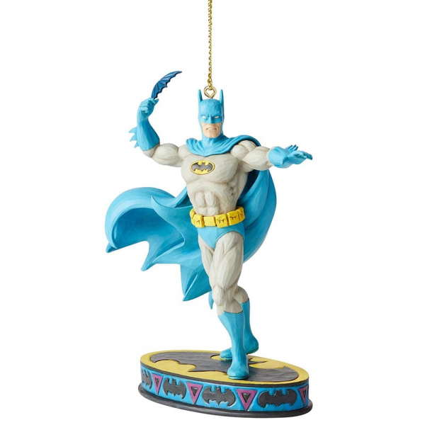 dt-6005073 Disney Traditions, Jim Shore, Silver Age - DC Comics Justice League, Batman Ornament / Anhänger