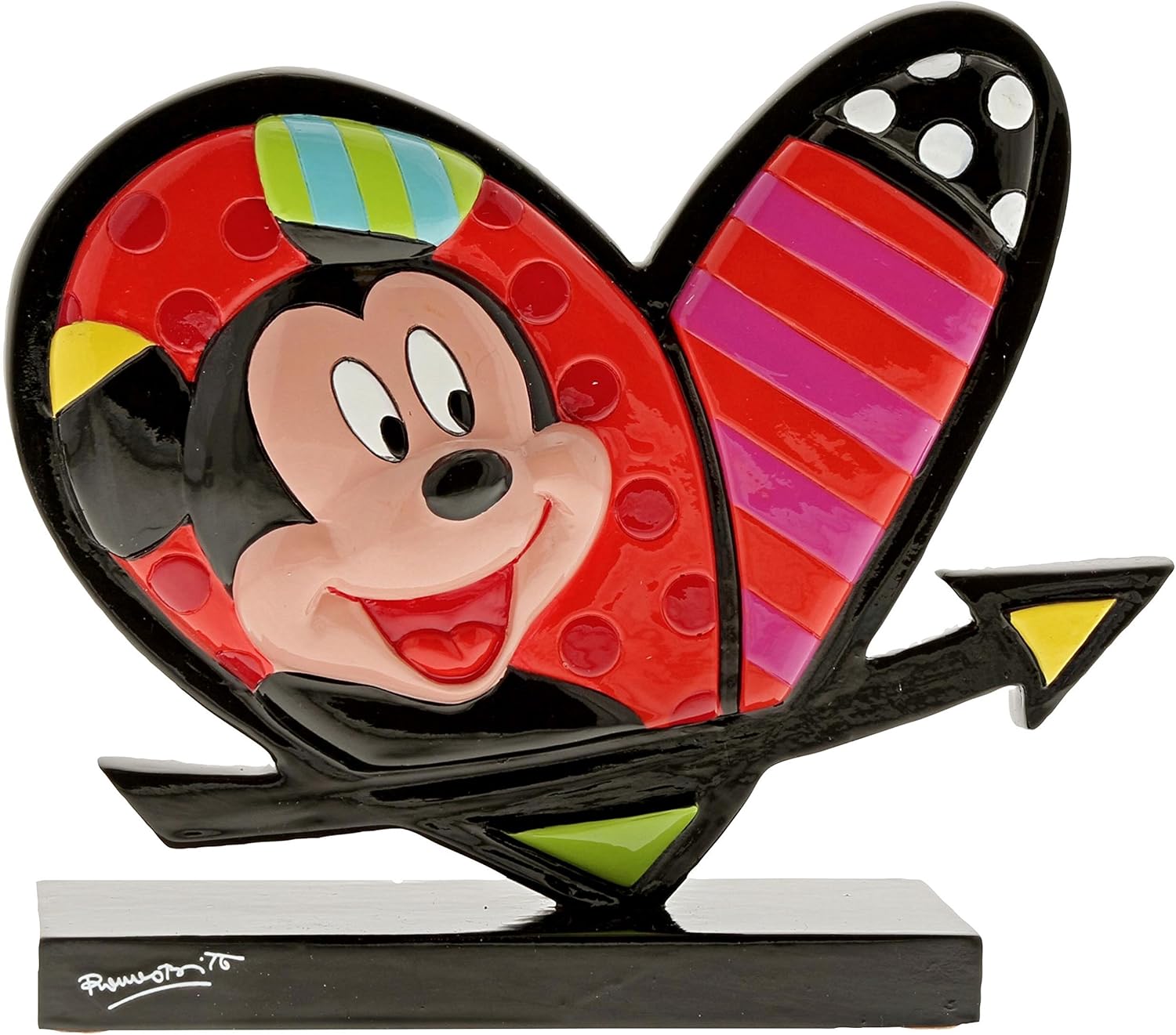 Icon - Mickey and Minnie Heart / Disney Romero Britto 6001005 Icon - Mickey and Minnie Heart / Disney Romero Britto 6001005