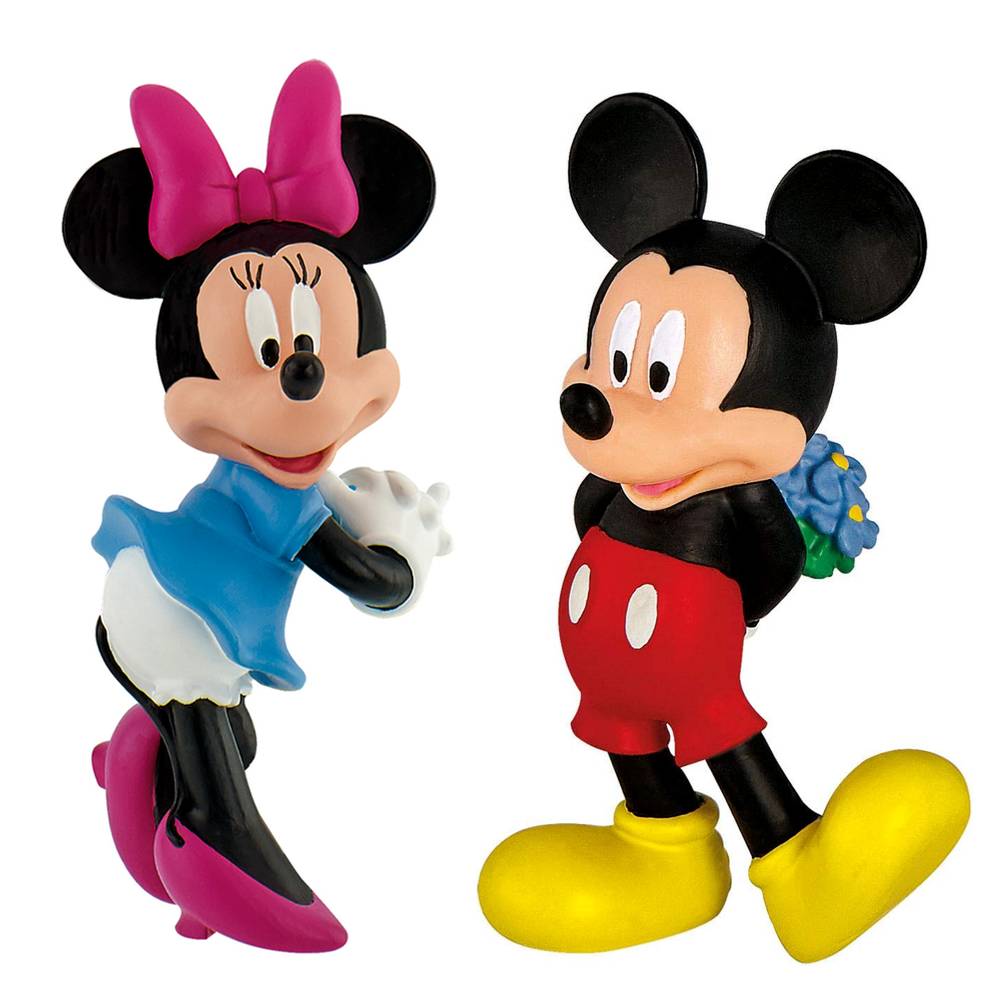 Micky & Friends Micky & Minnie Love / Valentinstag - Walt Disney Disneyfigur Bullyland 15292-15293 Micky & Friends Micky & Minnie Love / Valentinstag - Walt Disney Disneyfigur Bullyland 15292-15293