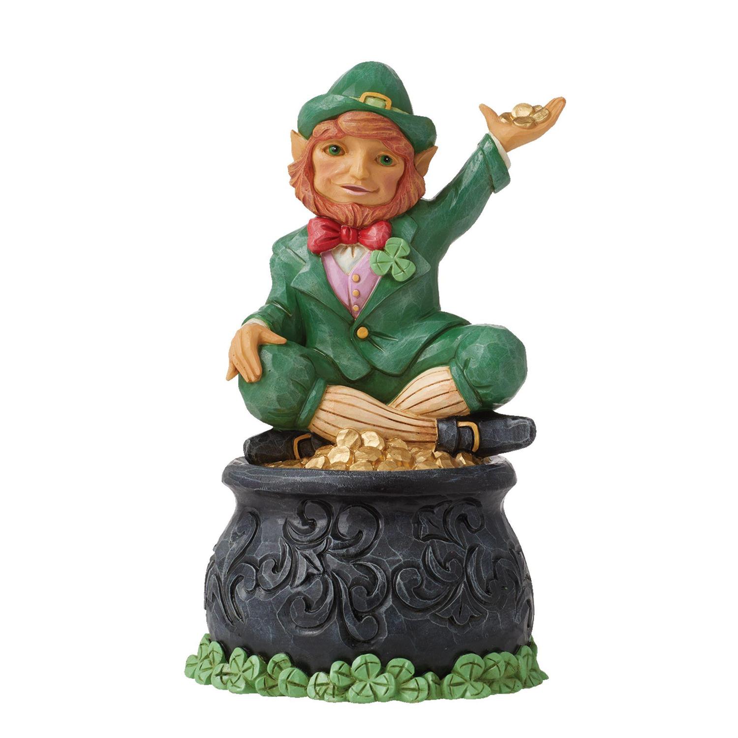 6012263 Jim Shore, Heartwood Creek, Jim Shore Heartwood Creek, Heartwood Creek by Jim Shore, 6012263, You're My Pot of Gold, Du bist mein Topf voll Gold, Leprechaun, Glücksbringer