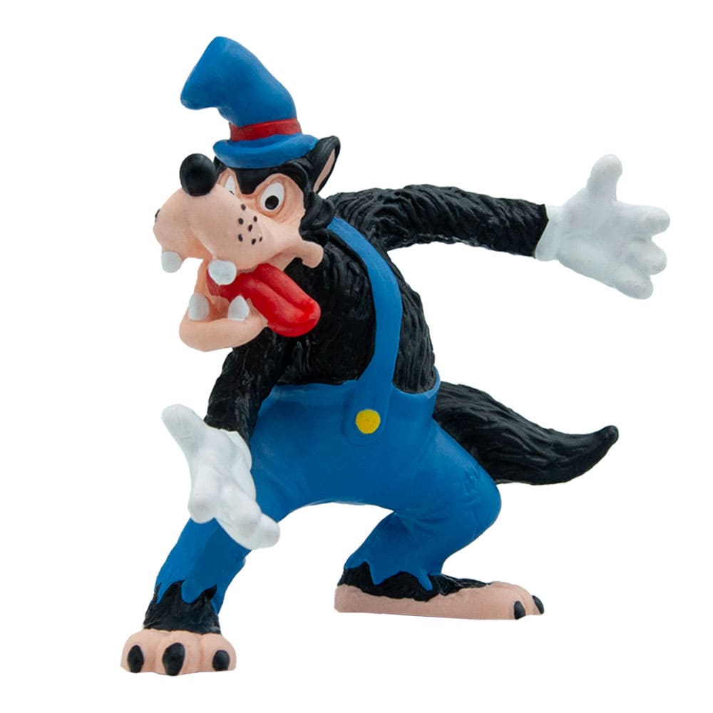 Die drei kleinen Schweinchen - Ede Wolf /  Walt Disney Spielfigur - Tortenfigur - Disneyfigur Bullyland 12493