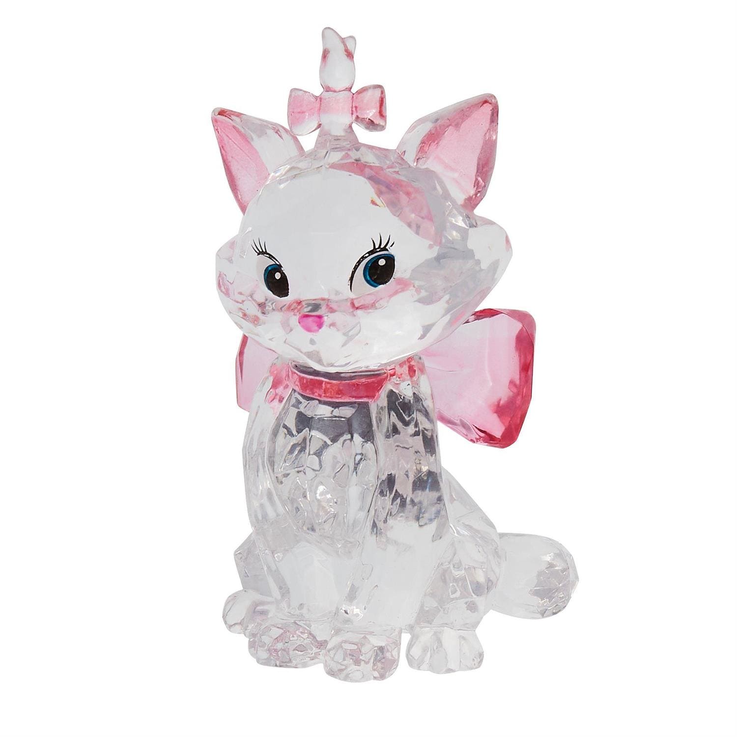 ND6009879 Licensed Facets Collection, Disney Facets, Facettenfigur, Acrylfigur, Kristallfigur, Disneyfigur Kristall, Disney Marie, Aristocats, Marie Facettenfigur, ND6009879