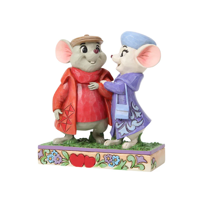 Through Every Adventure Bernard & Bianca - 6019913 Disney Traditions Jim Shore Disneyfigur The Rescuers