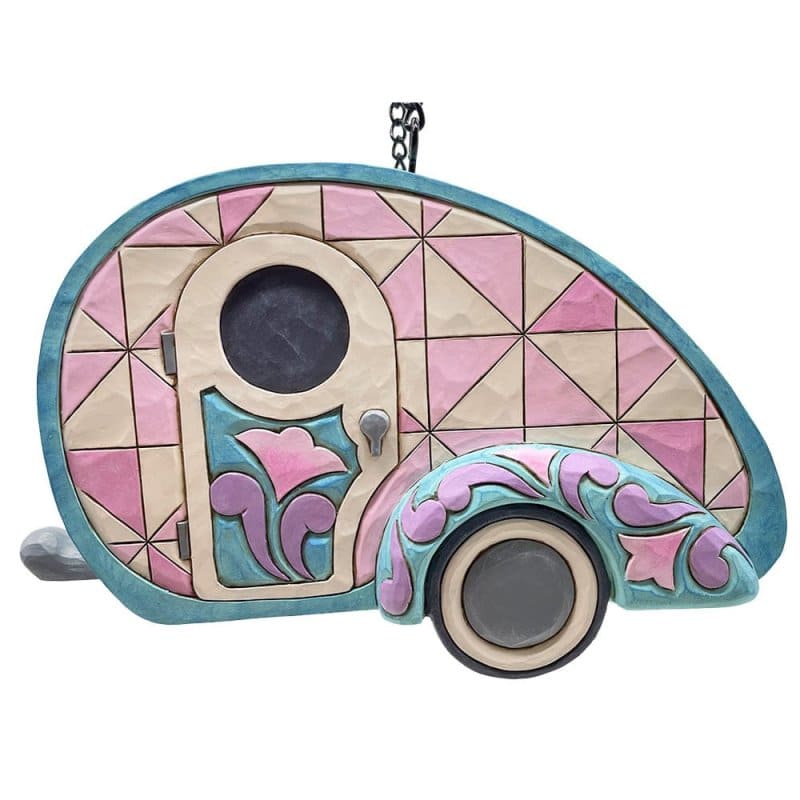 Vogelhaus Wohnwagen - Birdhouse Camper 6020192 / Heartwood Creek by Jim Shore