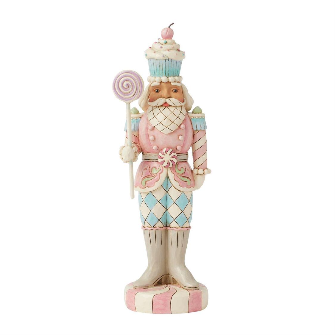 Pastel Winter Wonder's Peppermint Twist Toy Soldier / Spielzeugsoldat - Heartwood Creek by Jim Shore 6017020 Pastel Winter Wonder's Peppermint Twist Toy Soldier / Spielzeugsoldat - Heartwood Creek by Jim Shore 6017020