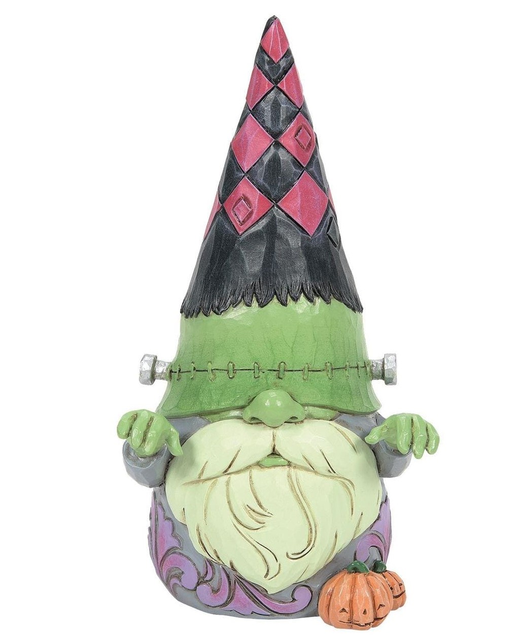6012743 Heartwood Creek, Jim Shore, 6012743, It's Not Easy Being Green Gnome, Halloween Gnome, Frankenstein Gnome, Jim Shore Gnome, Jim Shore Wichtel, Heartwood Creek Gnome