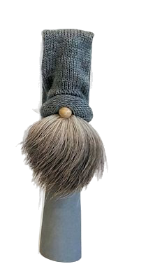 Langer Wichtel Mauno, small grau mit grauer Mütze - nordischer Wichtel Langer Wichtel Mauno, small grau mit grauer Mütze - nordischer Wichtel