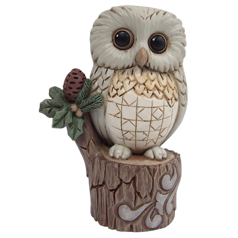 6011620a Jim Shore, Heartwood Creek, Jim Shore Heartwood Creek, Heartwood Creek by Jim Shore, 6011620, Mini Owl, Mini Eule, Jim Shore Santa, Heartwood Creek