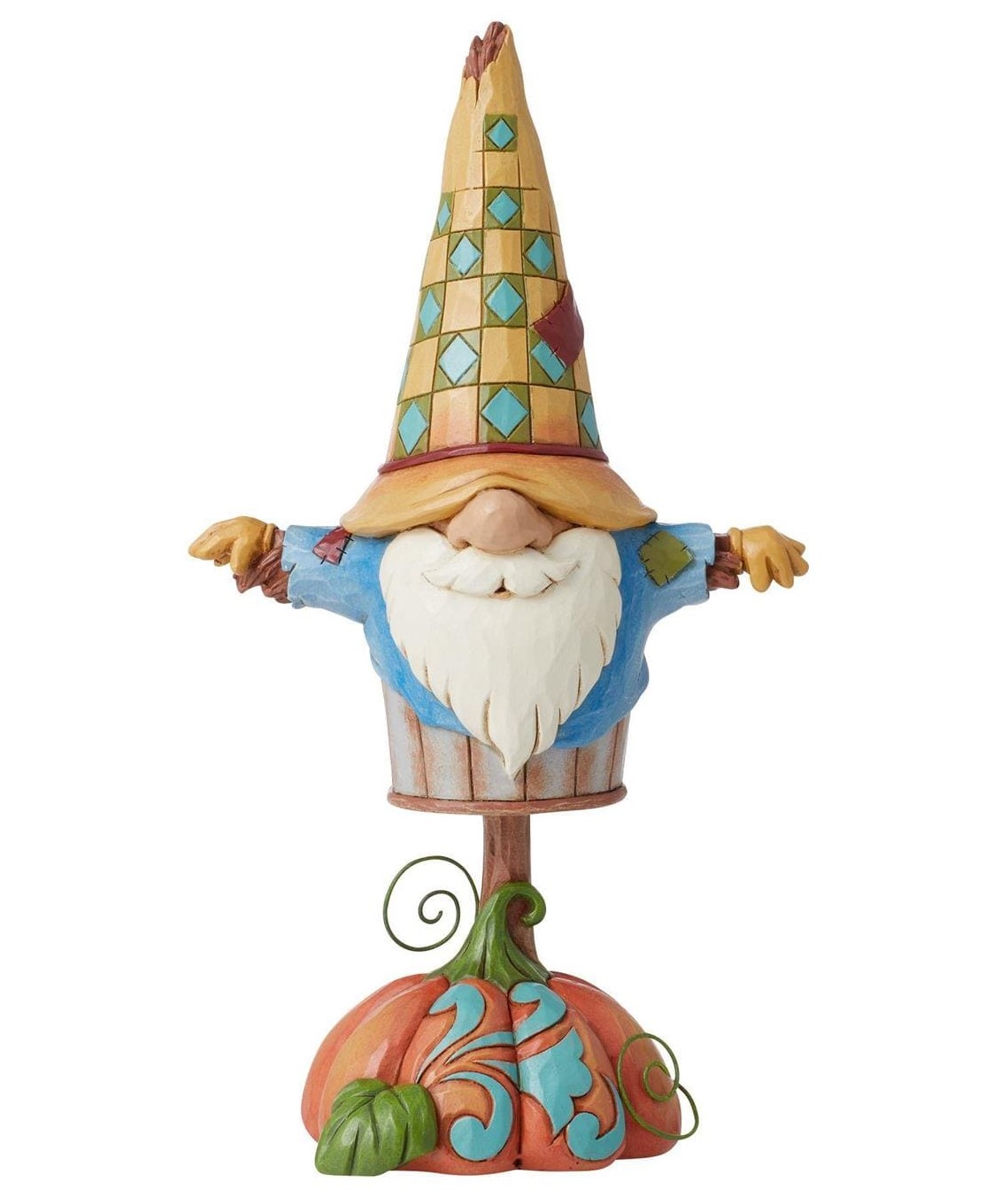 6012758HdcMeoARGoWQZ Heartwood Creek, Jim Shore, 6012758, Meet Me At The Pumpkin Patch Gnome, Treffen auf dem Kürbisfeld, Harvest Scarecrow Gnome Vogelscheuchen-Wichtel, Jim Shore Halloween, Jim Shore Herbst, Jim Shore Gnomes