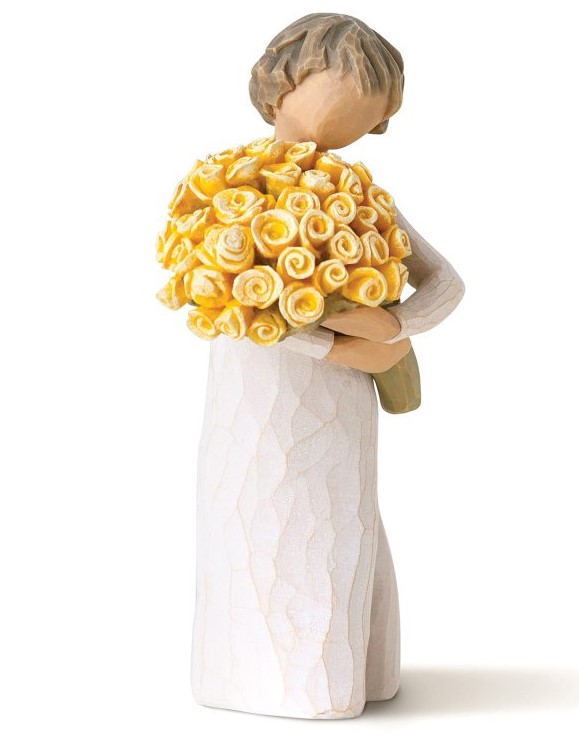 Blumenmädchen - Good Cheer / Gute Laune - Willow Tree Figur von Susan Lordi 27462 Blumenmädchen - Good Cheer / Gute Laune - Willow Tree Figur von Susan Lordi 27462