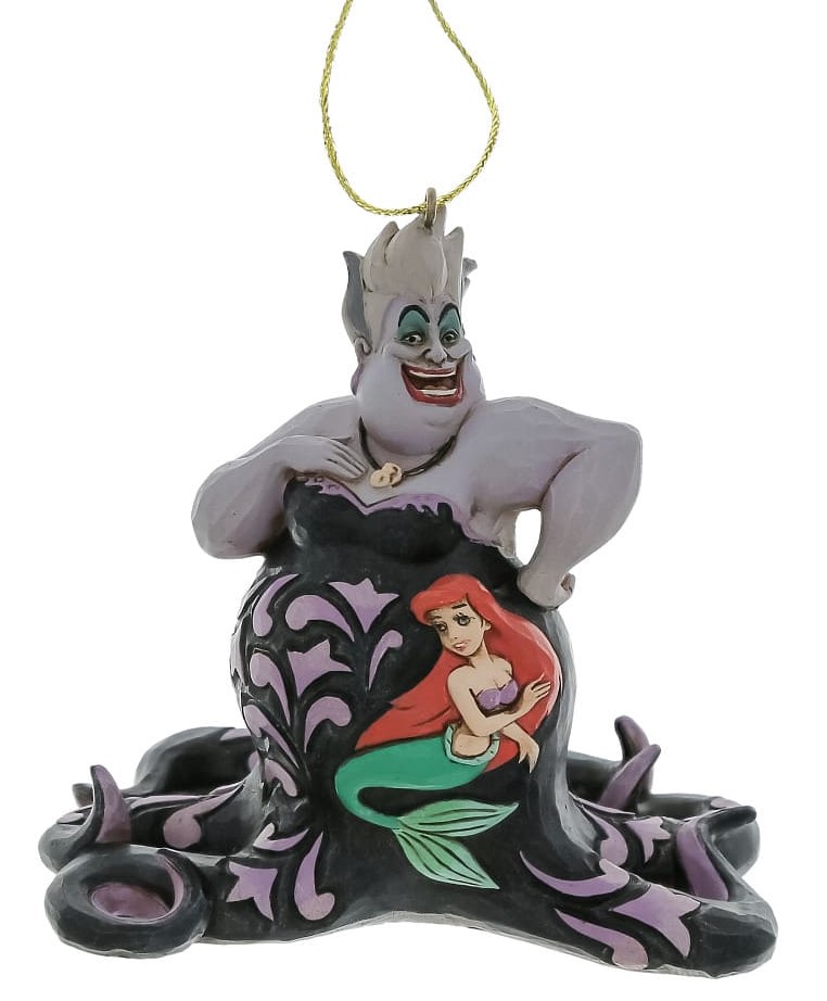 Villain - Meerhexe Ursula Ornament - Disney Traditions Jim Shore 6017551 Villain - Meerhexe Ursula Ornament - Disney Traditions Jim Shore 6017551