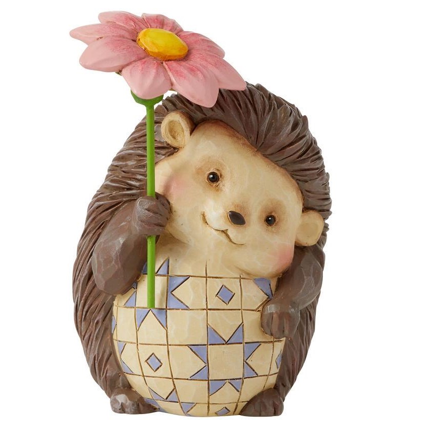 6010564 Jim Shore, Heartwood Creek, Jim Shore Heartwood Creek, Hedgehog Mini, Igel Minifigur, 6010564, Jim Shore Animal, Jim Shore Tiere, JIm Shore Figur