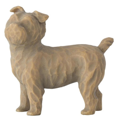 wt-27791 Willow Tree, Willowtree, Susan Lordi, Demdaco, 27791, Love My Dog, Liebe meinen Hund, Willow Tree Figur, Willow Tree Haustier, Willow Tree Hund, Willow Tree Haustiere