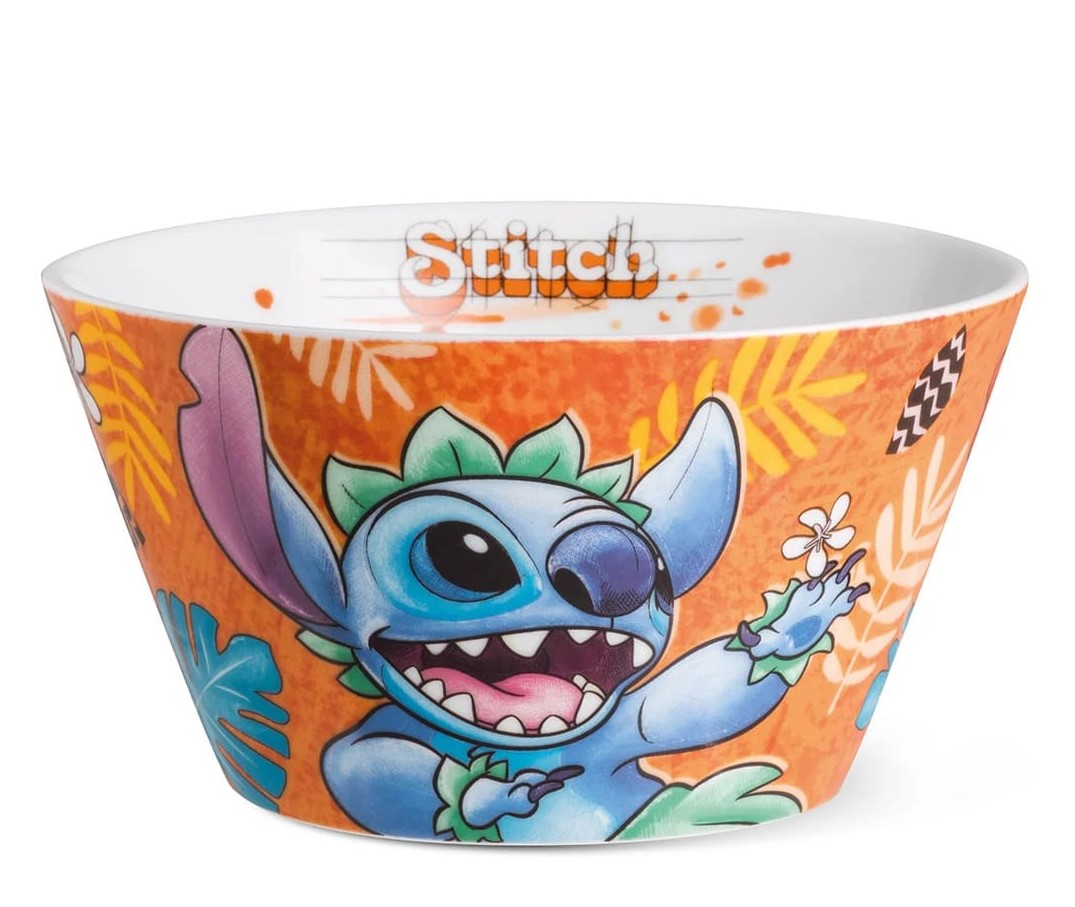 Schüssel Müslischale Stitch orange tanzend 122007 - Disney by Egan Schüssel Müslischale Stitch orange tanzend 122007 - Disney by Egan