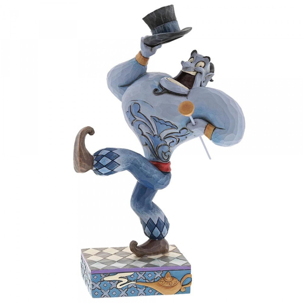 dt-6001271a Disney Traditions, Jim Shore - Born Showman Genie - Der geborene Entertainer Dschinni
