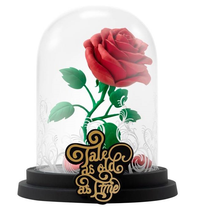ABYFIG040 Walt Disney Figur, Enchanted Rose, verzauberte Rose, ABYBUS040, Schöne und das Biest, Belle, Biest, Beauty and the Beast