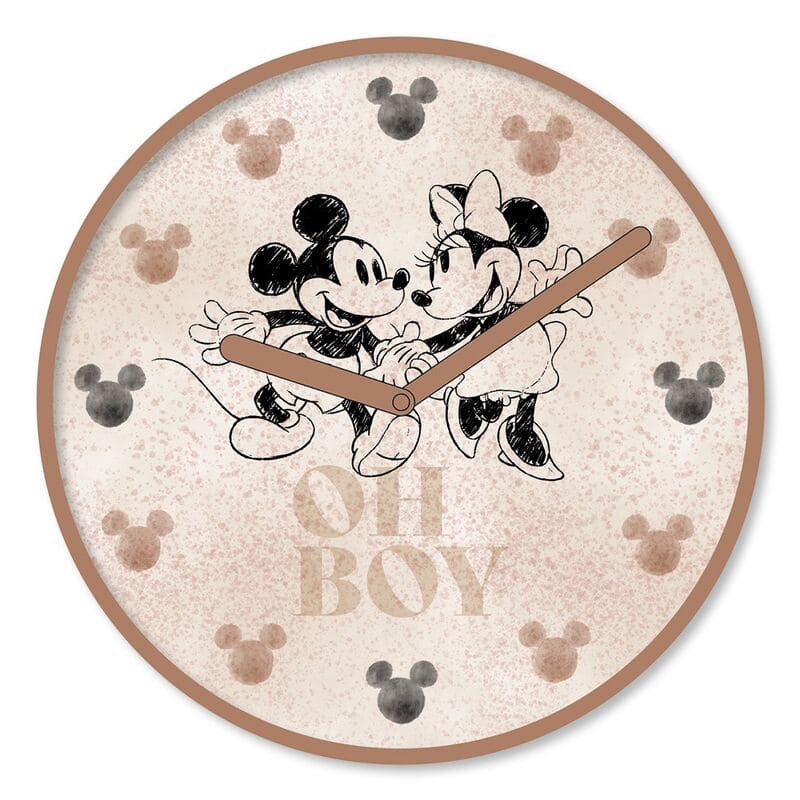 Disney Wanduhr mit Micky Maus und Minnie Maus – Retro-Design von Pyramid International RS661089 Disney Wanduhr mit Micky Maus und Minnie Maus – Retro-Design von Pyramid International RS661089