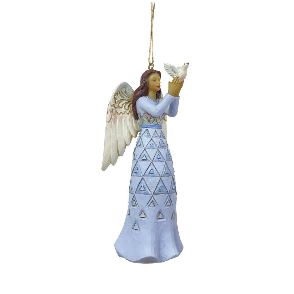 6011675 Jim Shore, Heartwood Creek, Jim Shore Heartwood Creek, Heartwood Creek by Jim Shore, 6011675, Always Remember / Immer in Erinnerung Ornament, Weihnachtsengel, Christmas Angel Ornament, Weihnachtsanhänger, Jim Shore Engel, Jim Shore Angel