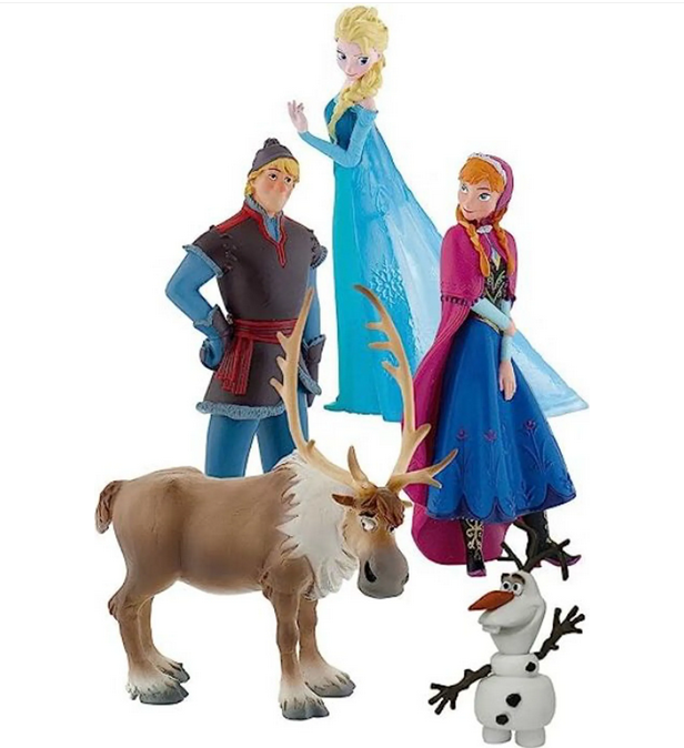 Frozen - Frozen I Geschenkset mit 5 Figuren - Disneyfigur Spielfigur Tortenfigur von Bullyland - 13413 Frozen - Frozen I Geschenkset mit 5 Figuren - Disneyfigur Spielfigur Tortenfigur von Bullyland - 13413
