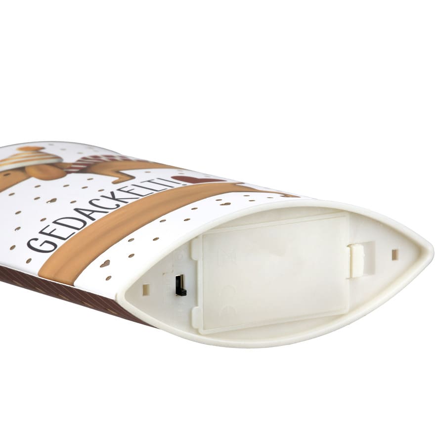 Tischlampe Dackel Frieda - Dekolampe Hund / 63265 Gilde LED Stimmungslicht mit Hundemotiv Dekoleuchte