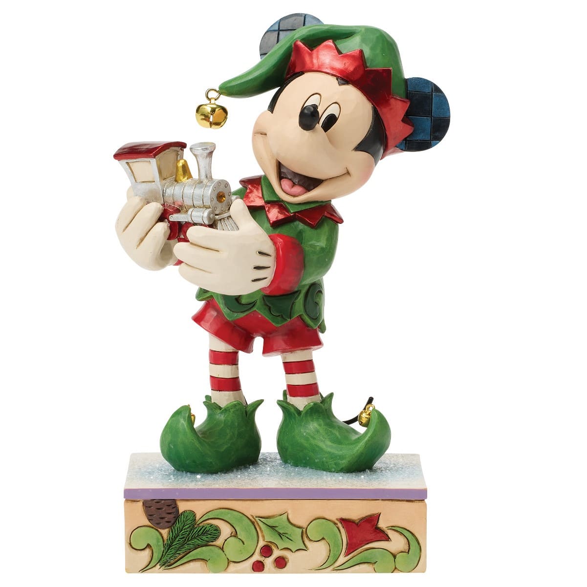 Elf on Track - Micky Maus als Weihnachtshelfer 6018712 Disney Traditions Jim Shore Disneyfigur