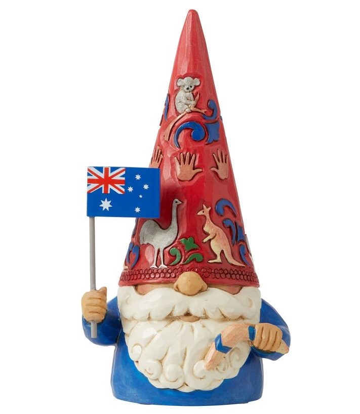 6010293 Jim Shore, Heartwood Creek, Jim Shore Heartwood Creek, 6010293 Jim Shore, Outback Gnome, Australien Gnome, Australischer Wichtel, Jim Shore Gnome, Heartwood Creek Gnome, Jim Shore Wichtel