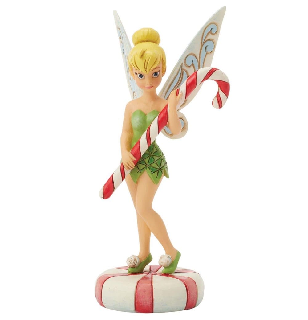 Peppermint Pixie Tinkerbell mit Zuckerstange - Disney Traditions by Jim Shore 6016887 Peppermint Pixie Tinkerbell mit Zuckerstange - Disney Traditions by Jim Shore 6016887