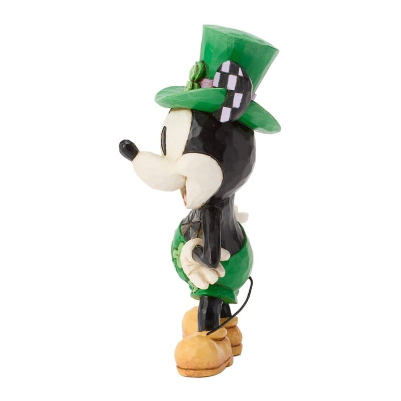Micky Maus St. Patrick's Day Minifigur - Mickey Mouse /  6019894 Disney Traditions Jim Shore Disneyfigur