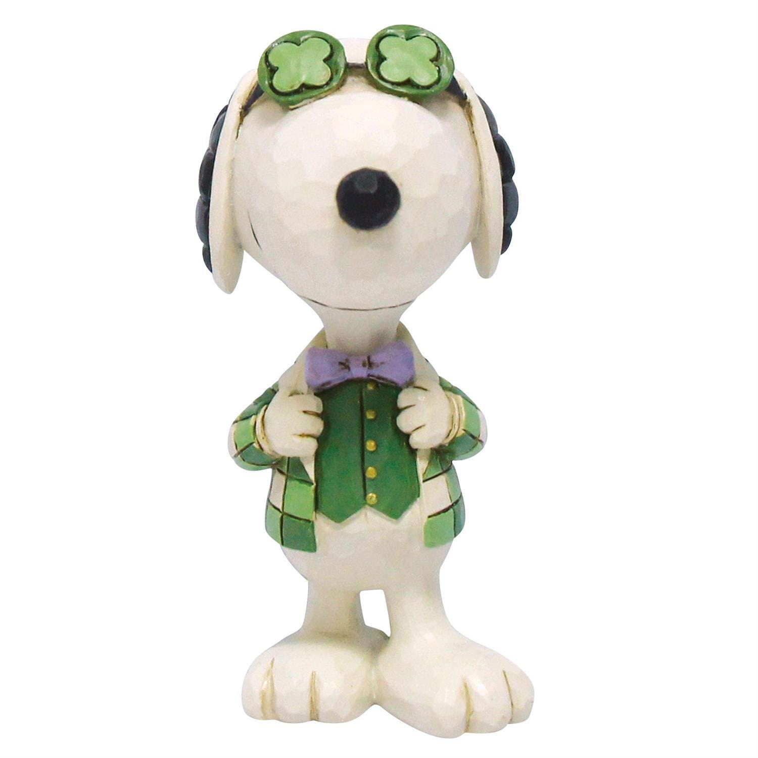 Snoopy Shamrock / Kleeblatt St. Patrick's Day Minifigur - 6017868 Jim Shore Peanuts Collection Peanuts Figur Glücksbringer Snoopy Shamrock / Kleeblatt St. Patrick's Day Minifigur - 6017868 Jim Shore Peanuts Collection Peanuts Figur Glücksbringer
