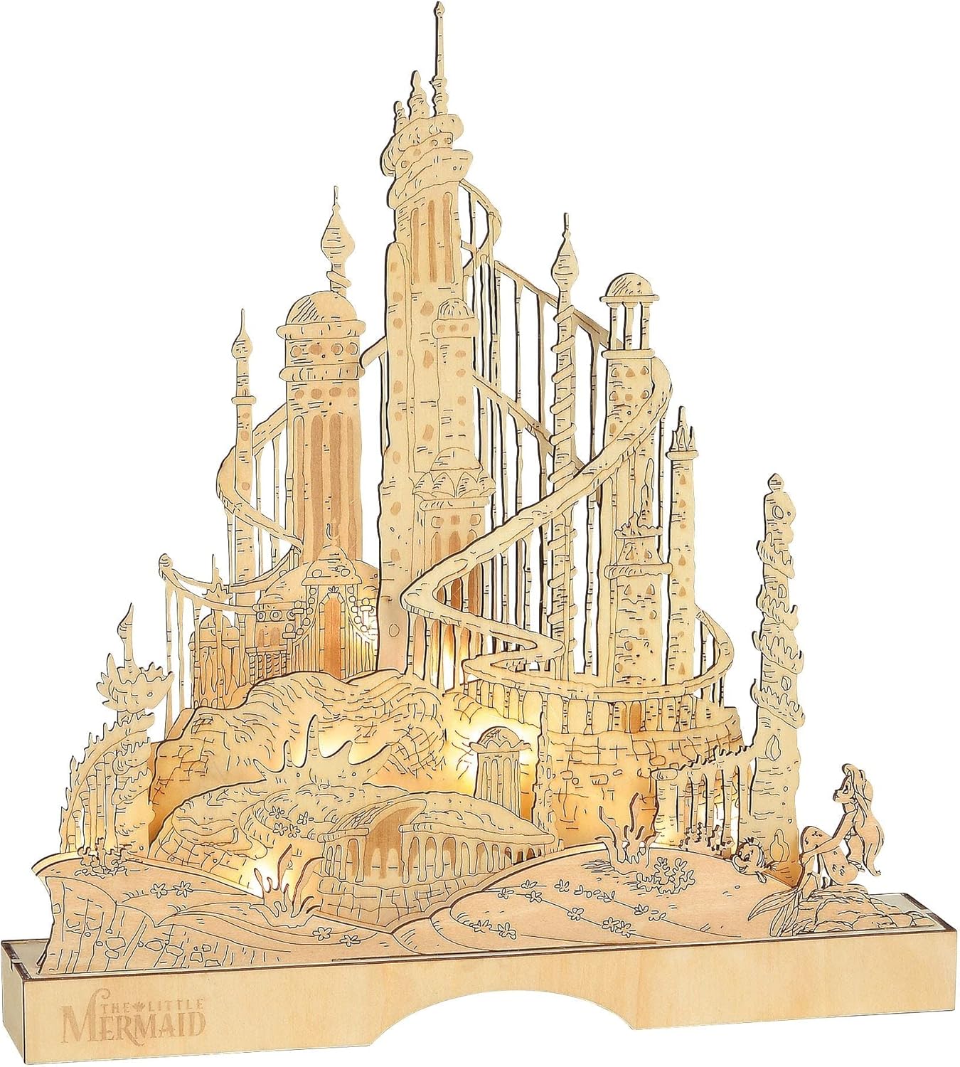 Schwibbogen - Beleuchtetes Schloss Arielle / König Tritons Unterwasserpalast - Disney Schwibbogen 6011061 Schwibbogen Department 56 Schwibbogen - Beleuchtetes Schloss Arielle / König Tritons Unterwasserpalast - Disney Schwibbogen 6011061 Schwibbogen Department 56