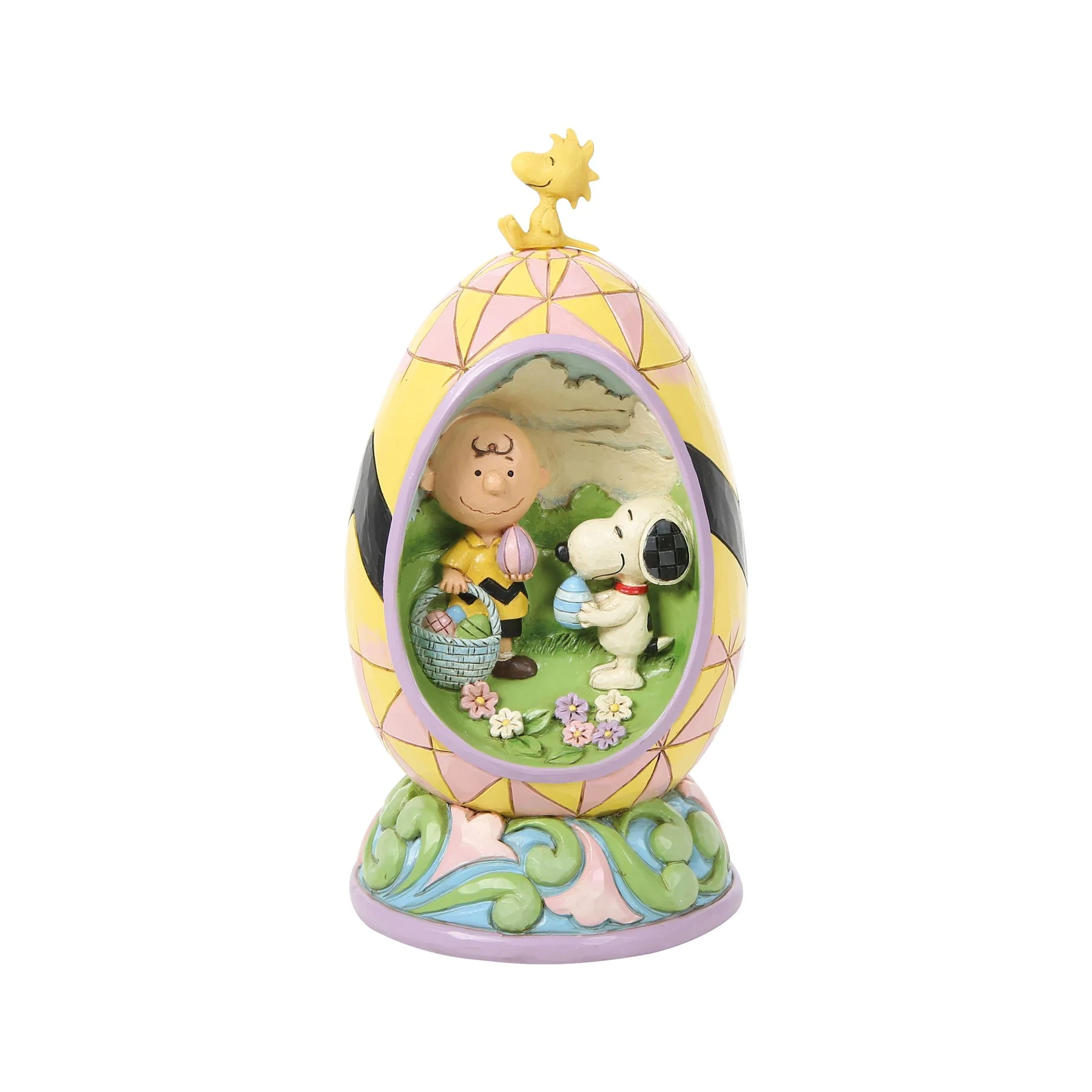 Peanuts - You're A Good Egg, Charlie Brown Osterei-Diorama - 6019592 Jim Shore Peanuts Snoopy Figur