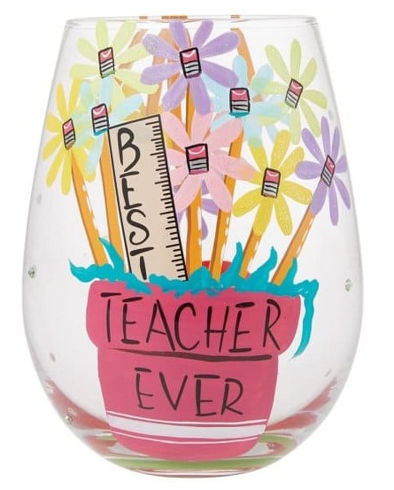 6015287a Lolita, Lolita Weinglas, Lolita Trinkglas, Lolita Stemless Glass, 6015287, Best Teacher Ever, Lolita Gläser, Lehrerin, Geschenk Lehrer