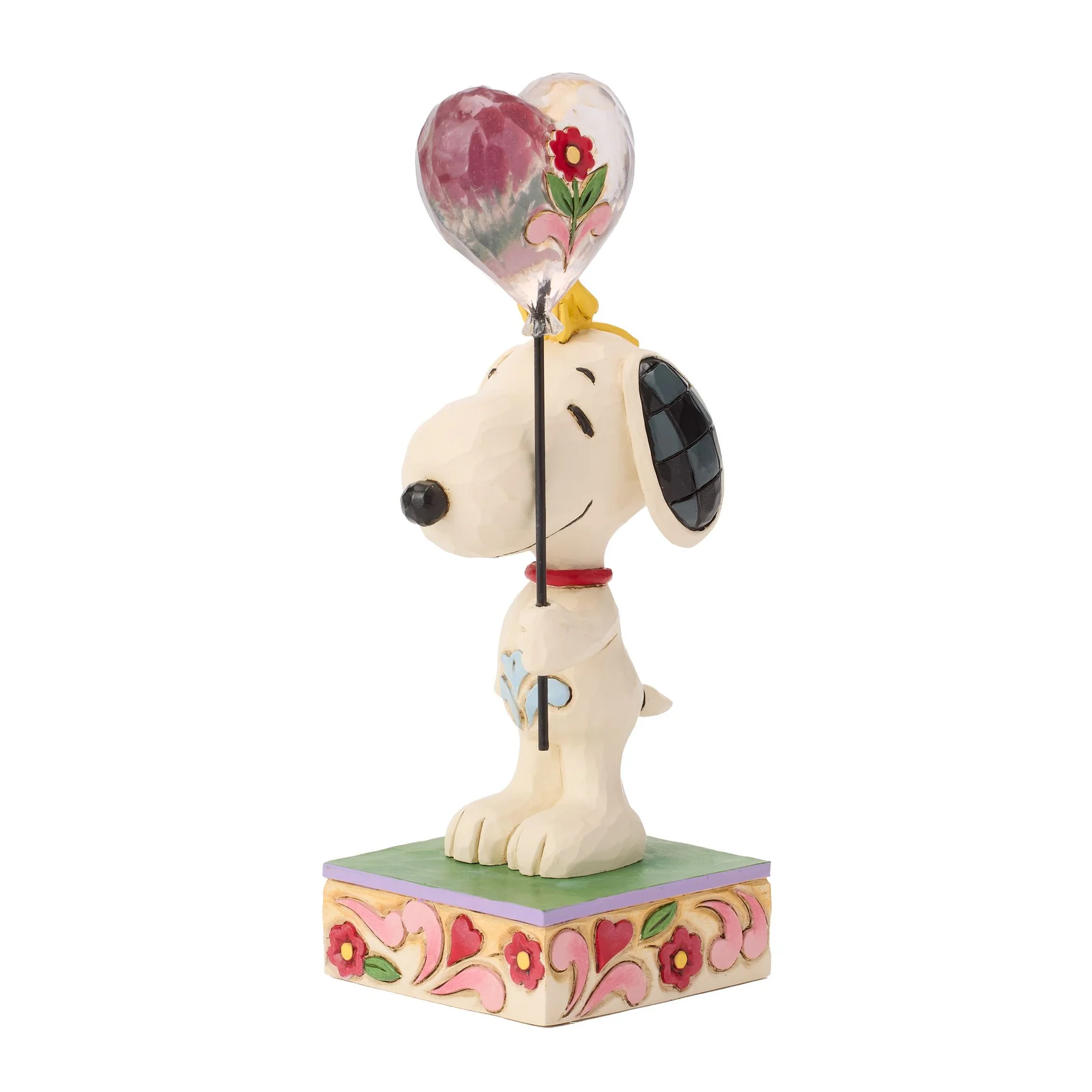 Peanuts - You Make My Heart Float - Snoopy & Woodstock Herzballon 6019590 Jim Shore Peanuts Snoopy Figur
