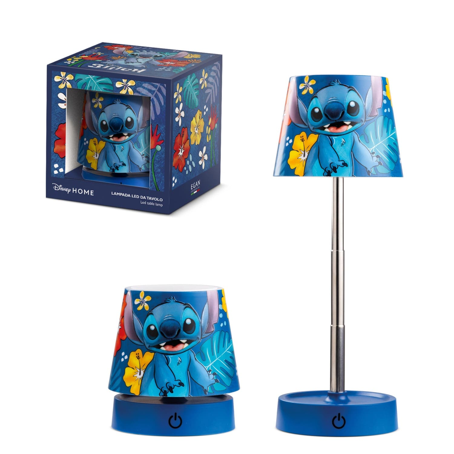 Disney LED-Tischleuchte Stitch höhenverstellbar 103074 - Disney Nachttischlampe - Disney Lampe