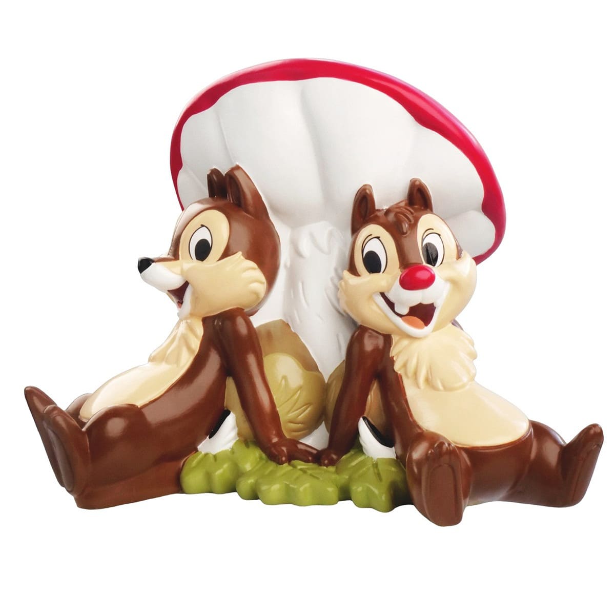 Gartenfigur Disney Chip & Dale mit Fliegenpilz - DN27004 - Christmas Inspirations Disney Figur XL