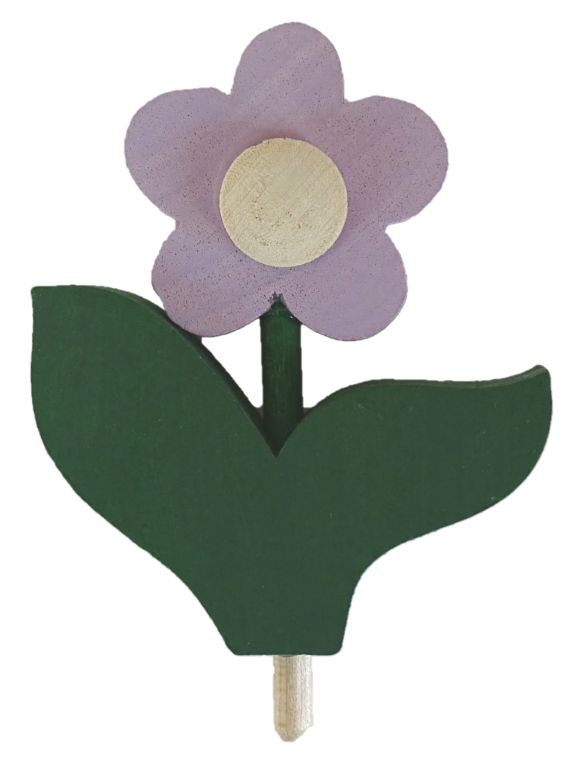 HK-46-324-126 Sebastian Design, Sebastian Design Kerzenringe, Kerzenring, Candlerings, skandinavische Kerzenringe, Steckfiguren, Blume mit Blatt, 46-324