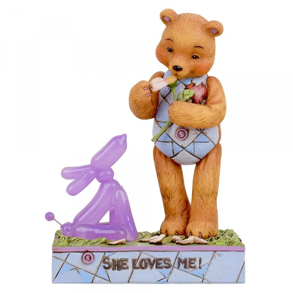 hc-6005125a Jim Shore, Button and Squeaky, Button und Squeaky, She Loves Me, Heartwood Creek