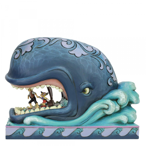 dt-6005971d A Whale of a Whale - Pinocchio und Gepetto / Disney Traditions by Jim Shore 6005971