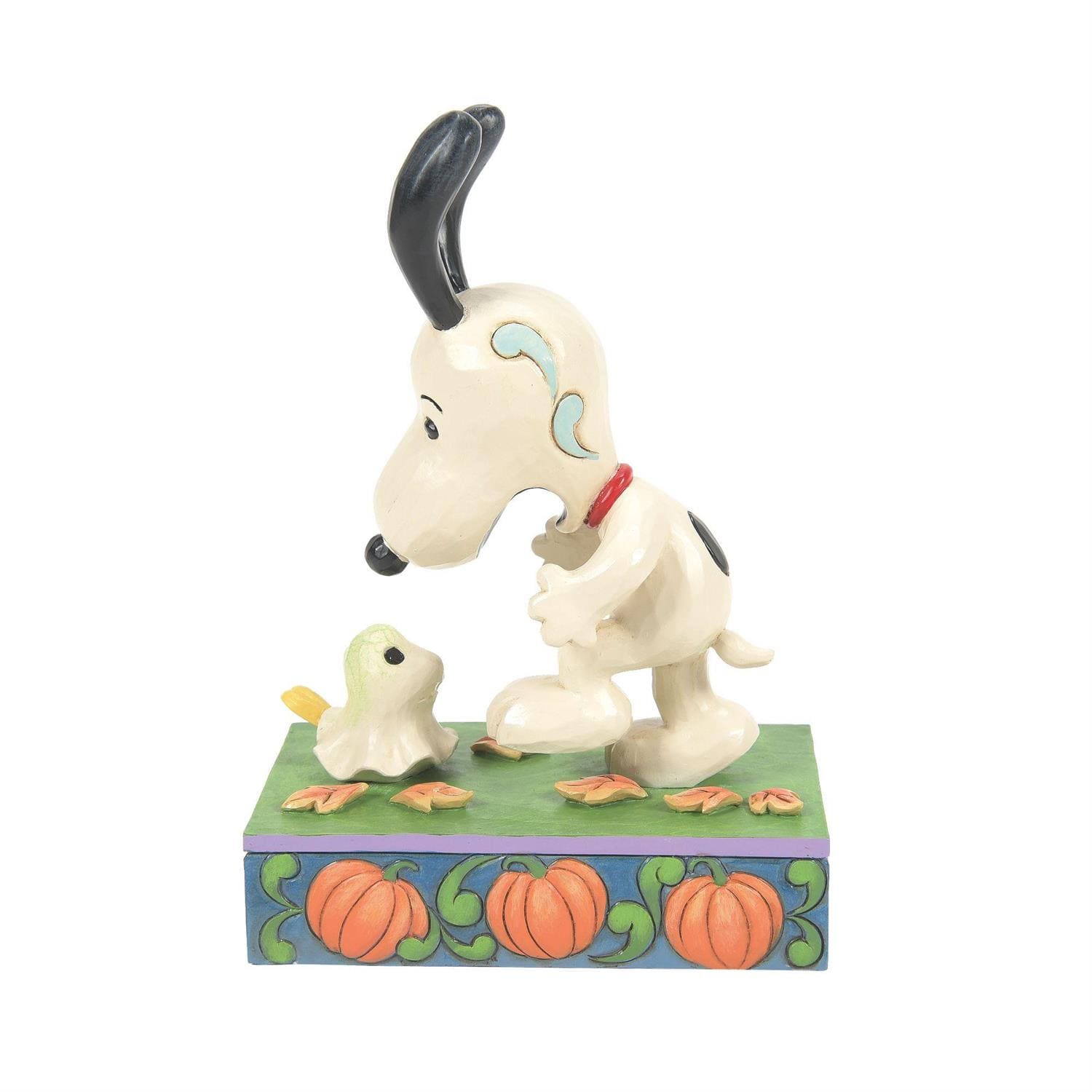 6016580 Jim Shore, Peanuts, Peanutsfigur, A Spooky Encounter, 6016580, Woodstock Scaring Snoopy, Woodstock erschrickt Snoopy