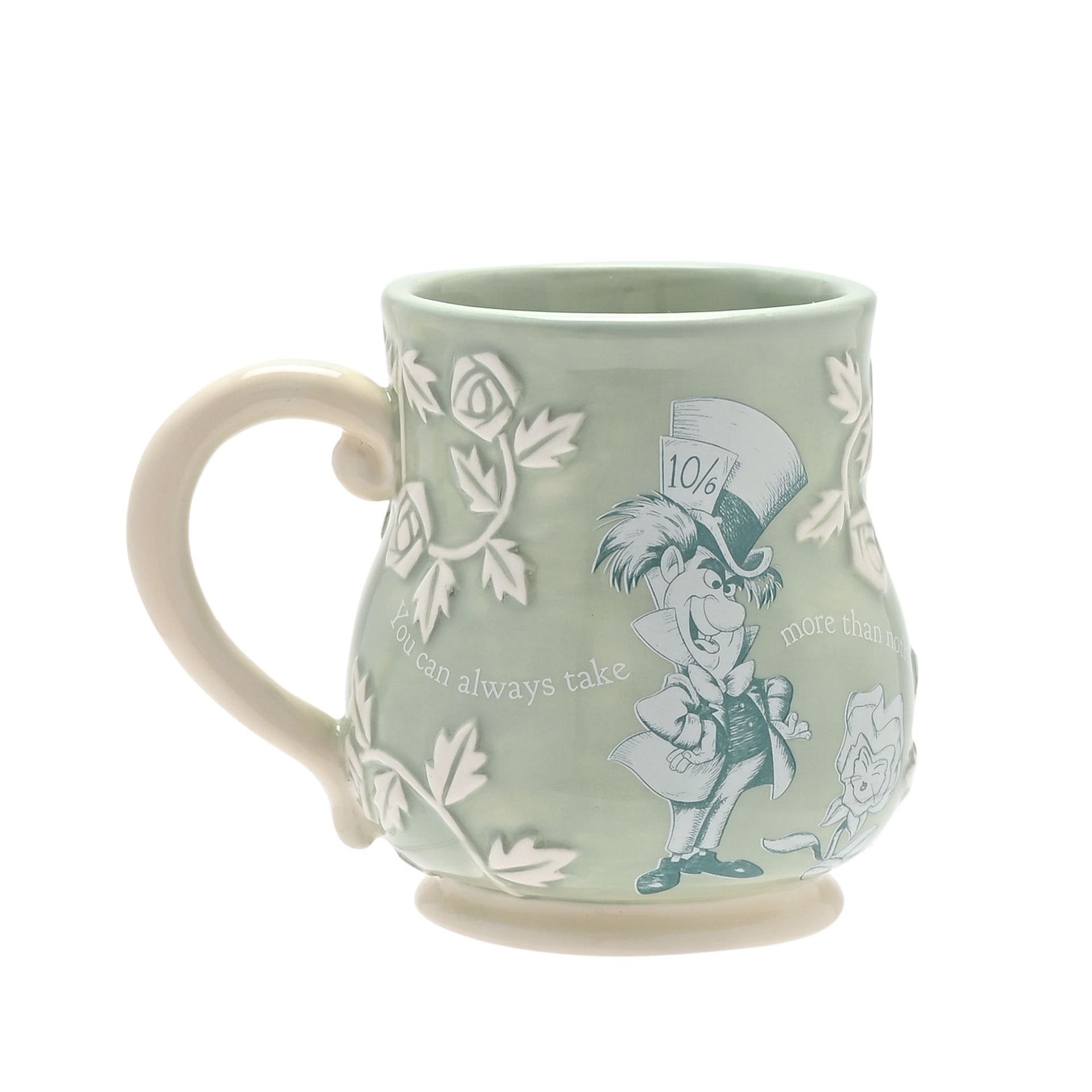 di2242 Disney Geschirr, Disney Widdop, DI2242, Disney Becher, Tasse, Disney Home Decor, Alice im Wunderland Kaffeebecher, Teebecher, Mug, Der verrückte Hutmacher, Mad Hatter