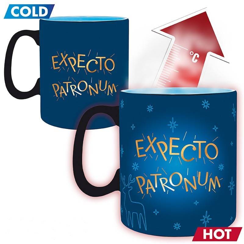 ABYMUGA839b Harry Potter, ABY-Style, Abysse, Becher, Tasse, Kaffeebecher, Hogwarts, Becher Expecto Patronum, Zauberspruch Harry Potter Geschenkidee, ABYMUGA839