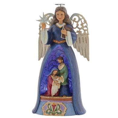 hc-4060271 Heartwood Creek, Jim Shore, A Savior For All Angel, beleuchtet, illuminated, Engel