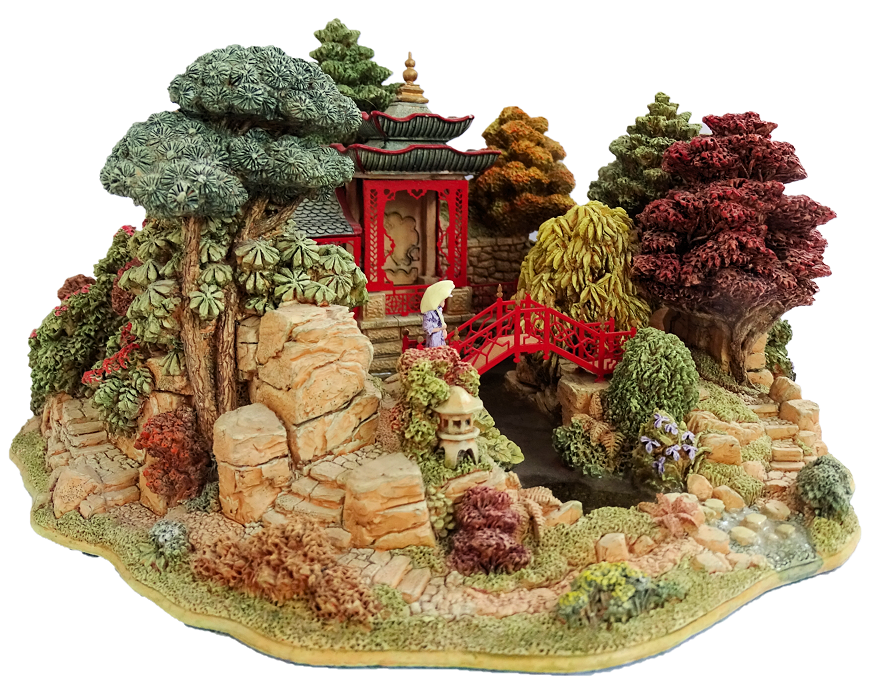 LL-21005a Reflections of Jade / Lilliput Lane Cottage 21005